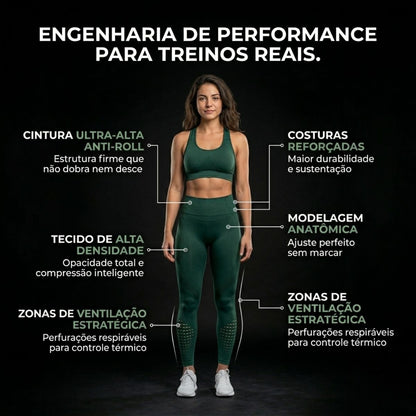 Calça Legging Workout Fit