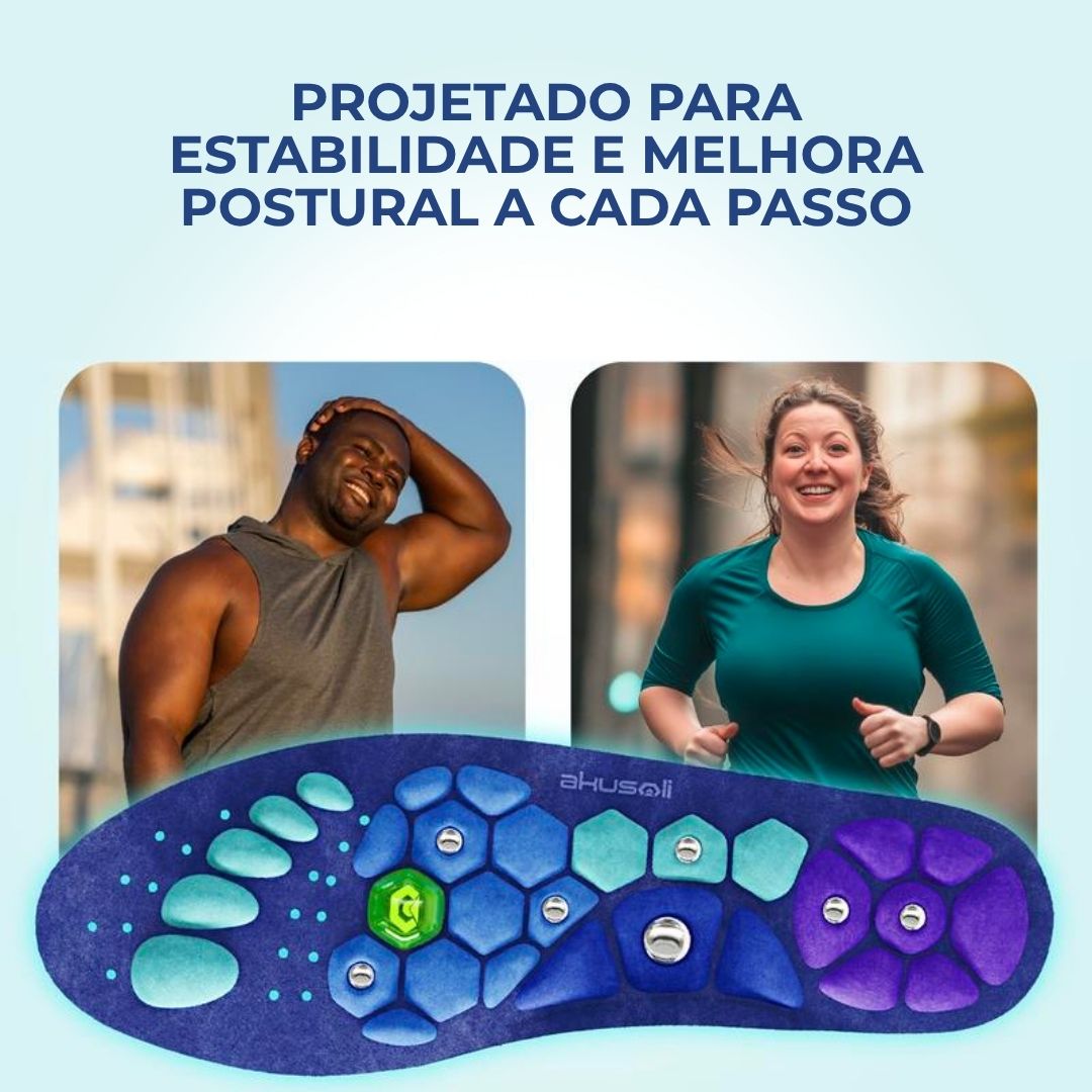 Palmilhas com Absorção de Impacto para Conforto o Dia Todo
