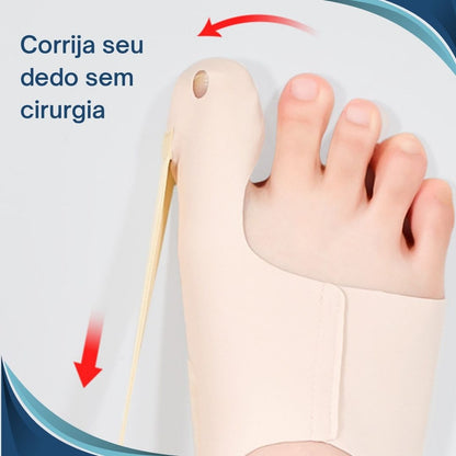 Corretor ortopédico ajustável para joanete