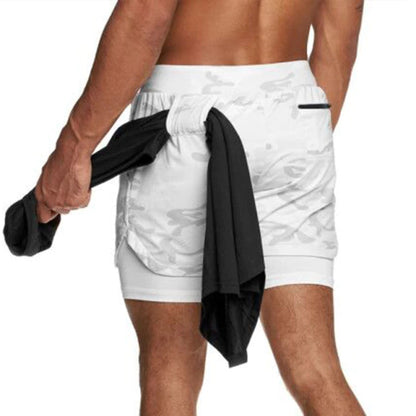 Shorts Dry Fit 2 em 1 Compressão Speedbreaker