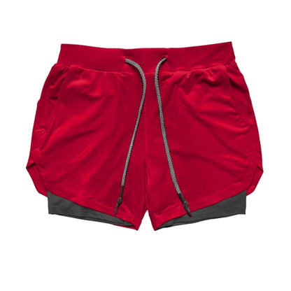 Shorts Dry Fit 2 em 1 Compressão Speedbreaker