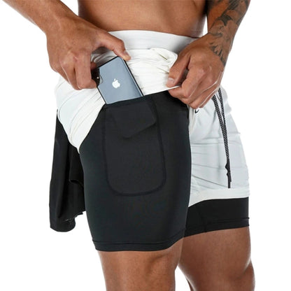Shorts Dry Fit 2 em 1 Compressão Speedbreaker