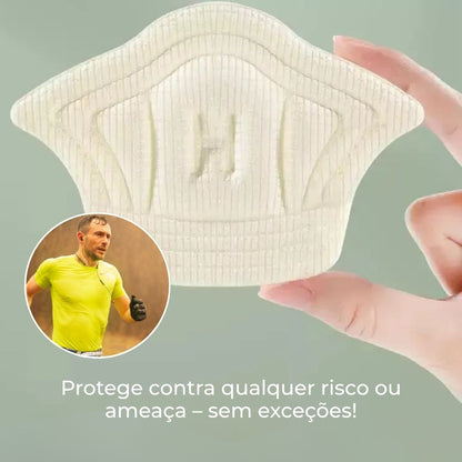Almofadas de calcanhar ajustáveis para sapatos - 10 peças